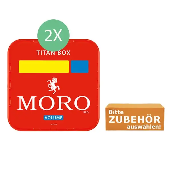 2 x Moro Titan Box mit Zubehör